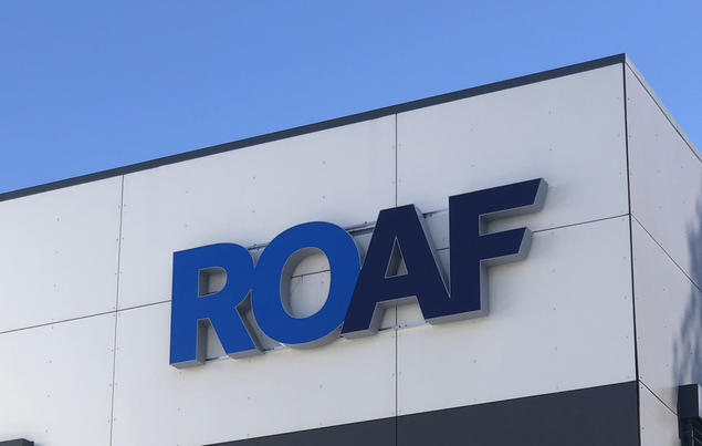 ROAF logo. Foto. 